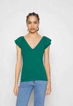 Anna Field T-Shirt Basic - Dark Green -Anna Field d995cc6466514a099777c2e48671e718