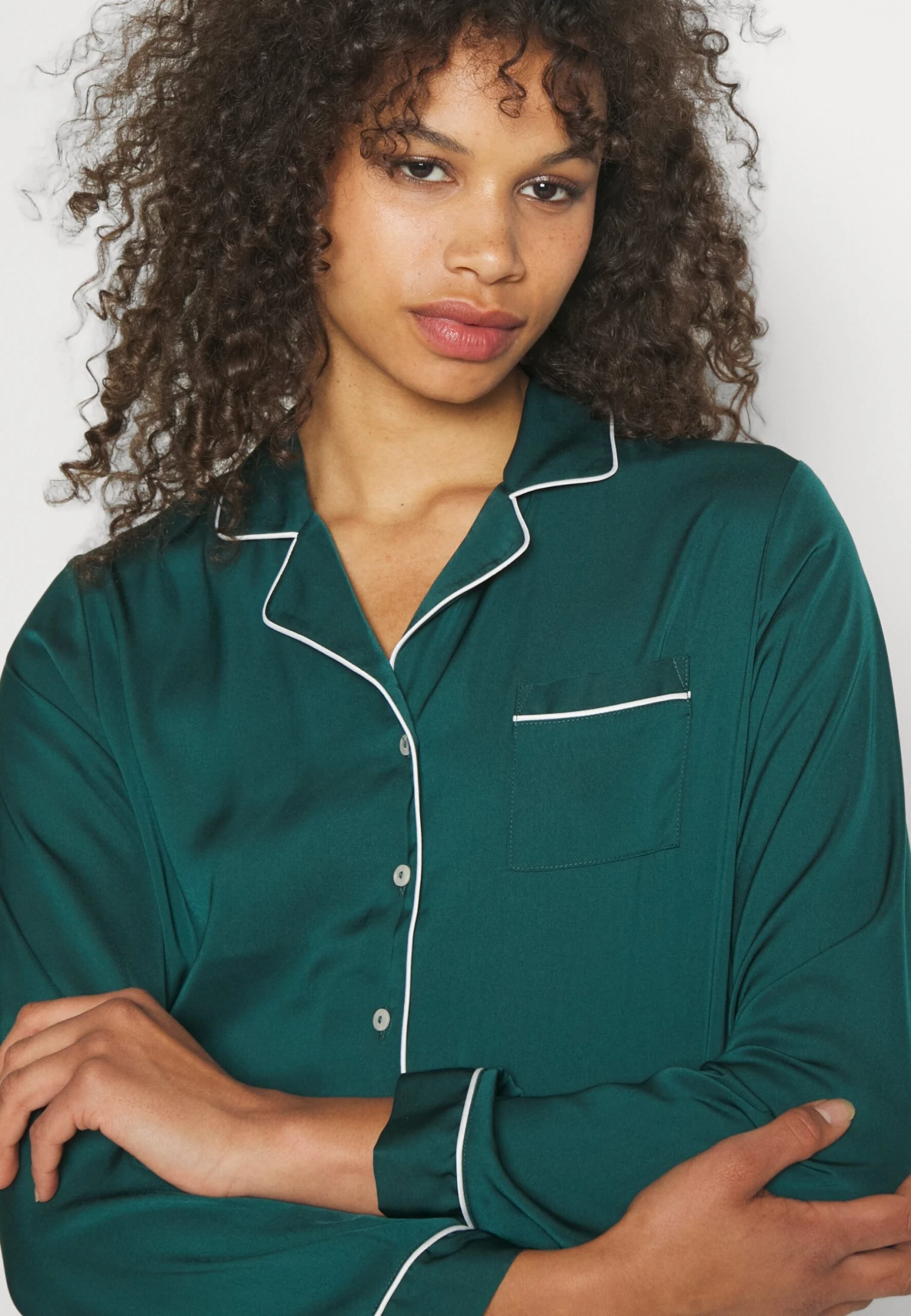 Anna Field Pyjama - Dark Green 4 Anna Field Pyjama - Dark Green - Afbeelding 4