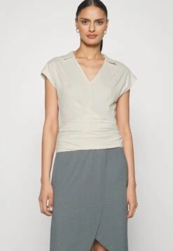 Anna Field Wrap Blouse- Blouse - Offwhite -Anna Field e32e10cda0cc4b0aac7db79e529dcd11