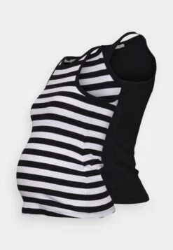 2 Pack - Top - Black/White -Anna Field edd0fd3423d14dbfad81bf9bd6183c42