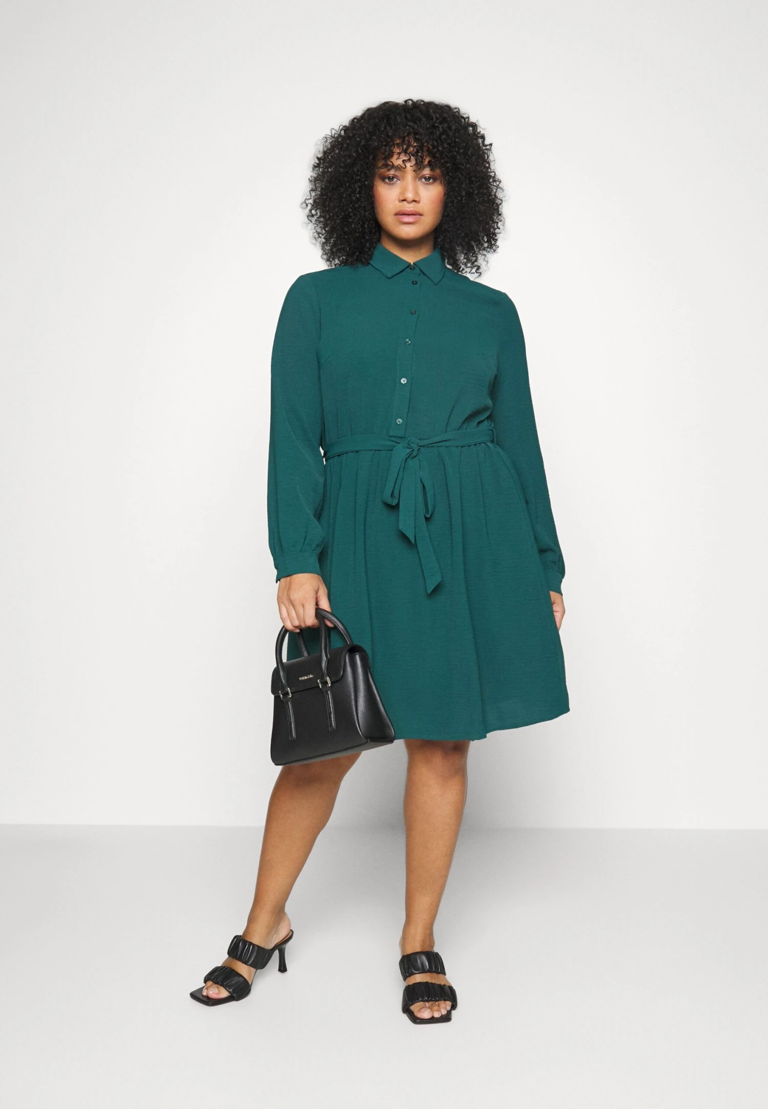 Blousejurk - Dark Green 2 Blousejurk - Dark Green - Afbeelding 2