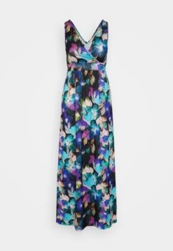 Anna Field Maxi-Jurk - Black/Blue/Multicoloured -Anna Field f7da2bf45a1f4dfb99f9235ad36174c8