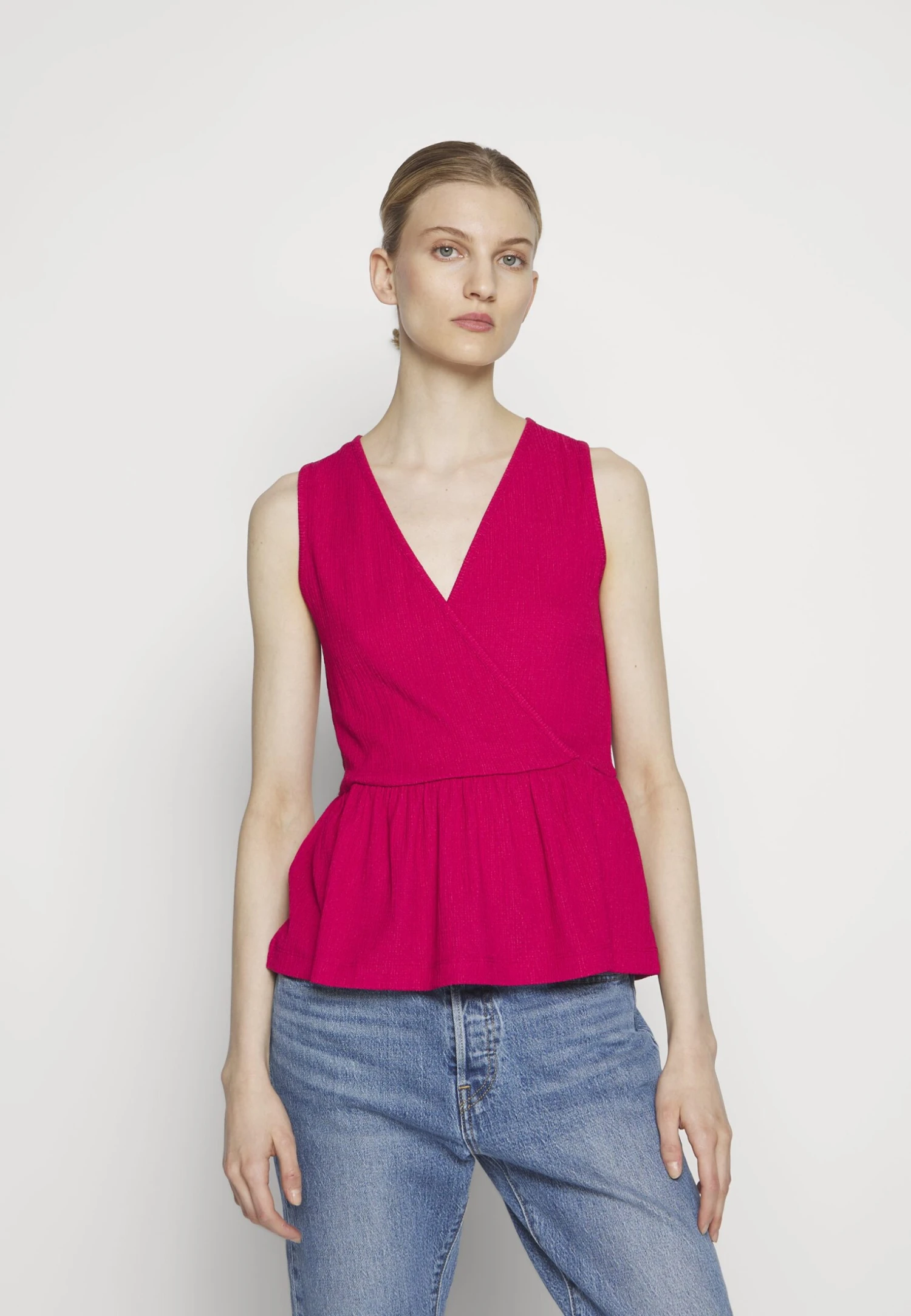 Anna Field Top - Pink 3 Anna Field Top - Pink - Afbeelding 3