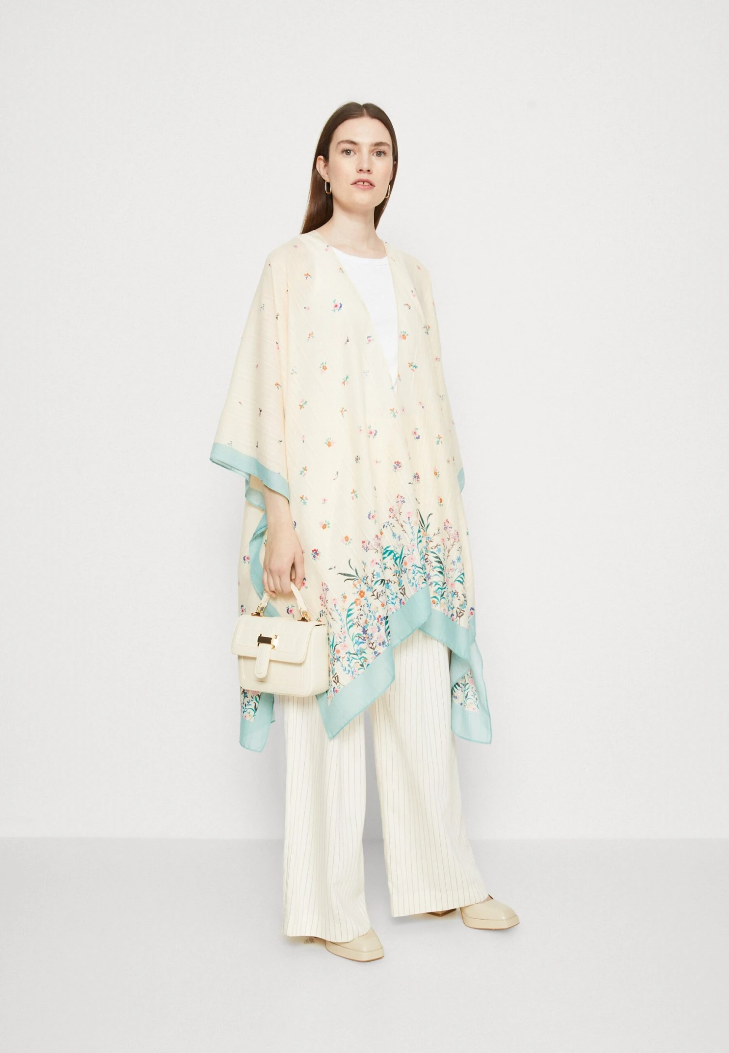 Anna Field Poncho - Yellow 2 Anna Field Poncho - Yellow - Afbeelding 2