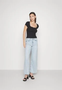 Anna Field T-Shirt Basic - Black -Anna Field fe77c8a21fb24e6d854b434789f17b5f