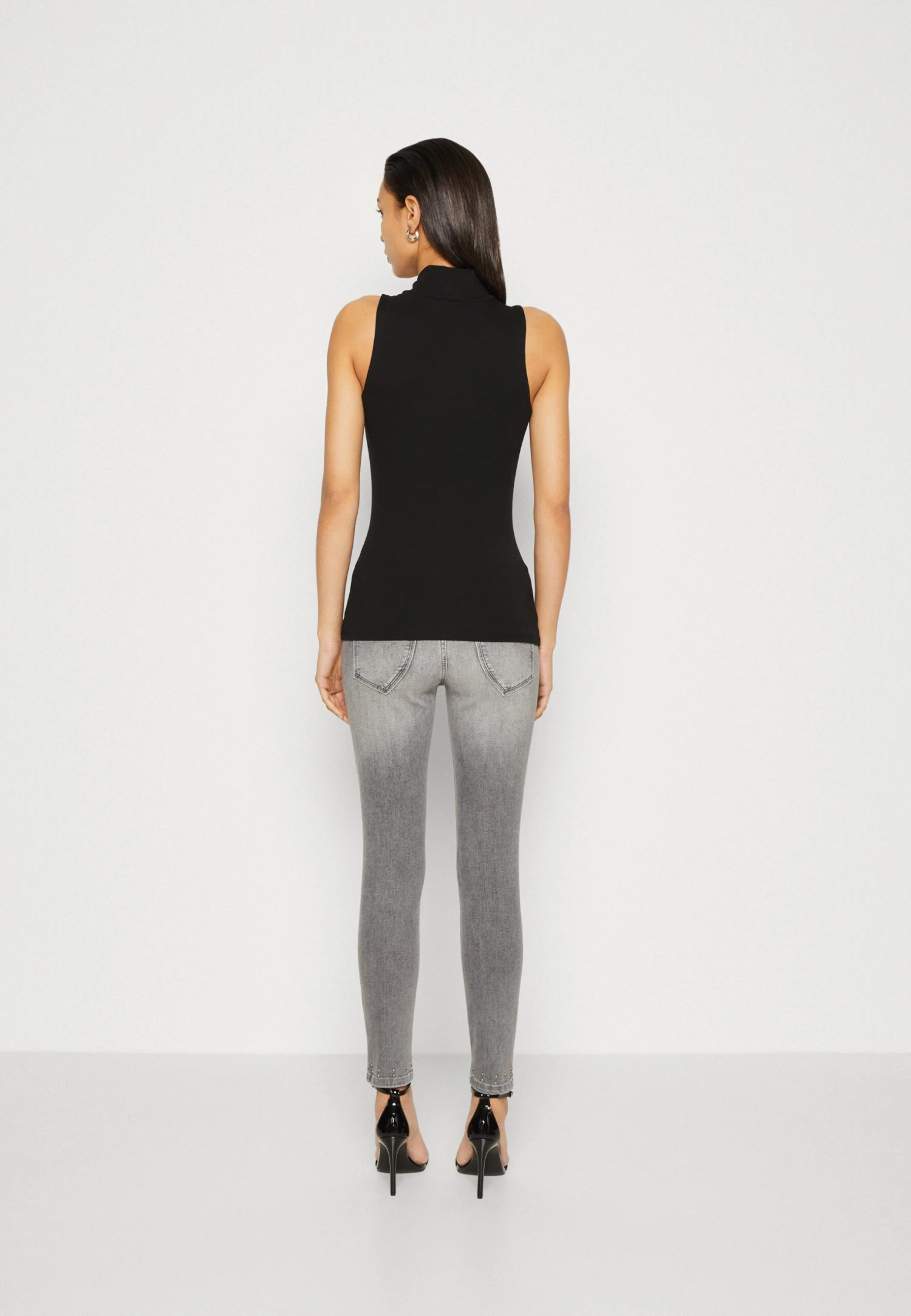 Anna Field Top - Black 3 Anna Field Top - Black - Afbeelding 3